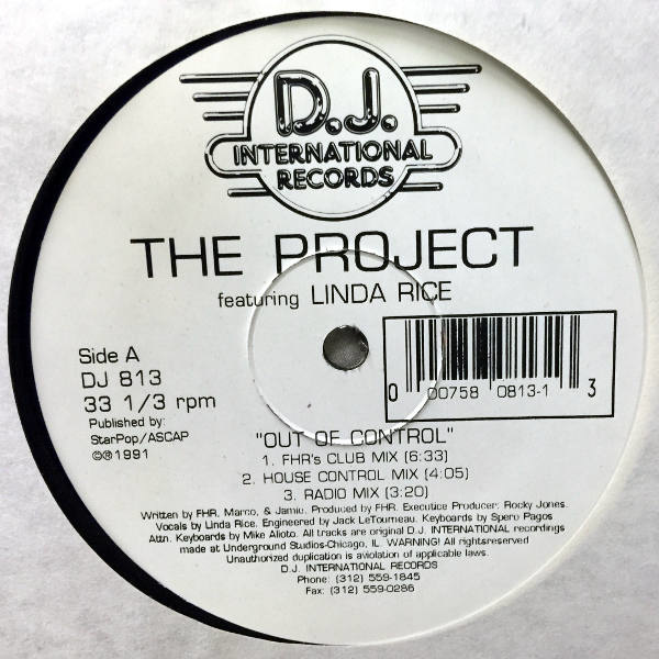 The Project feat Linda Rice-Out Of Control