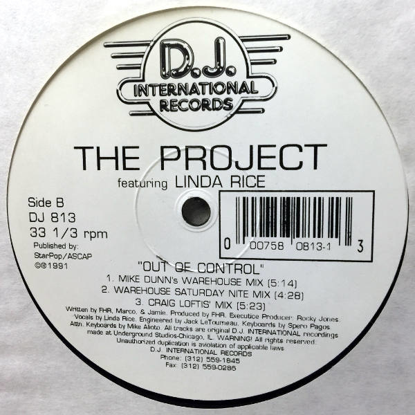 The Project feat Linda Rice-Out Of Control_2