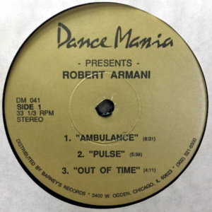 Robert Armani-Ambulance