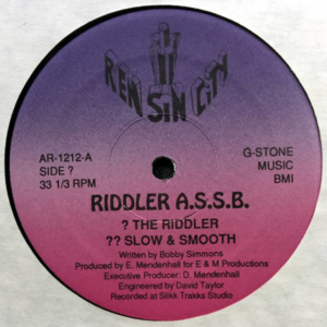 Riddler A.S.S.B.-Riddler-Slow & Smooth