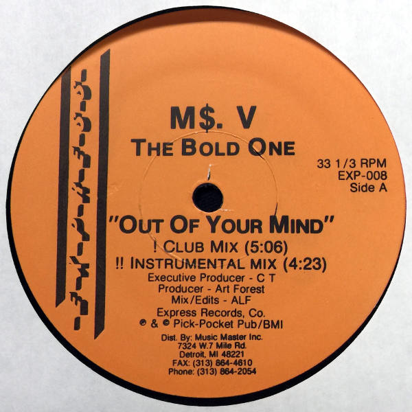 M$. V-Out Of Your Mind