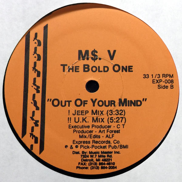 M$. V - Out Of Your Mind_Bside