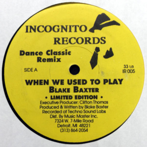 Blake Baxter-When We Use Play