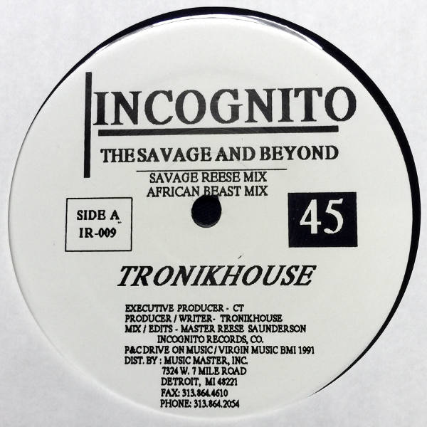 TronikHouse-The Savage & Beyond