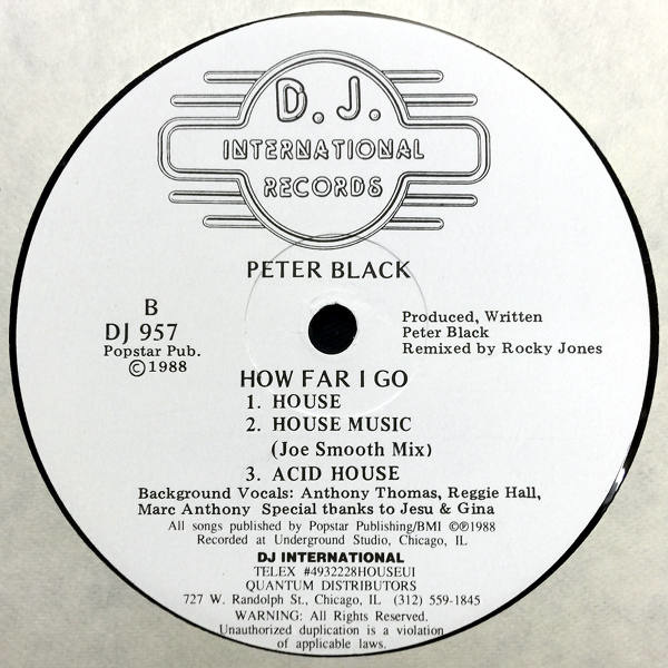 Peter Black-How Far I GO_Bside