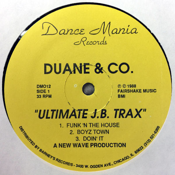 Duane & Co.-Ultimate J.B. Trax