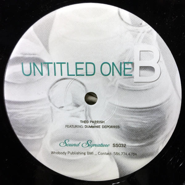 Theo Parrish-Untitled One