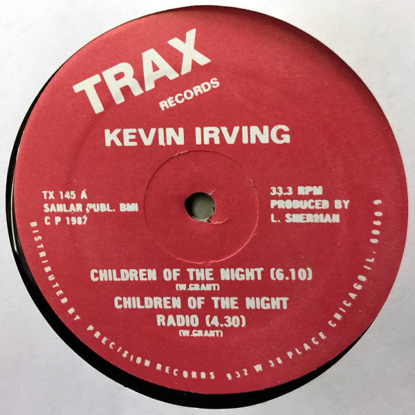 Kevin Irving - Children Of The Night