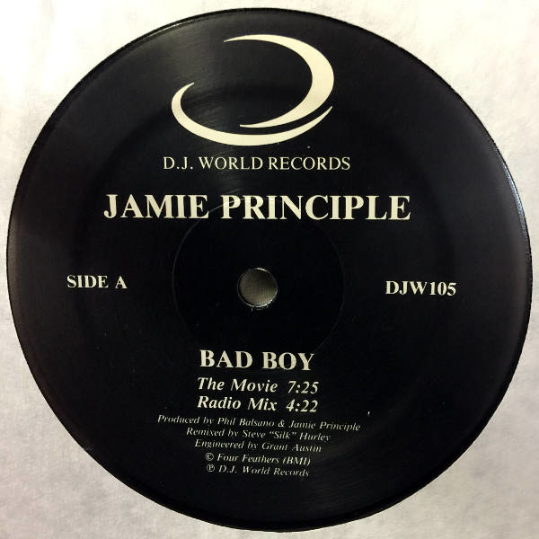 Jamie Principle-Bad Boy