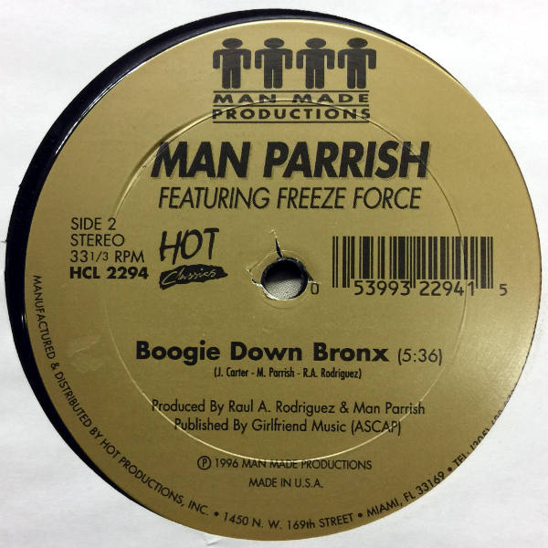 Man Parrish-Hip Hop Be Bop Detroit Music Center