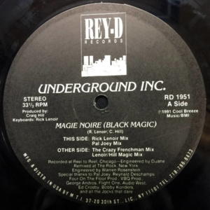 Underground Inc.- Magie Noire