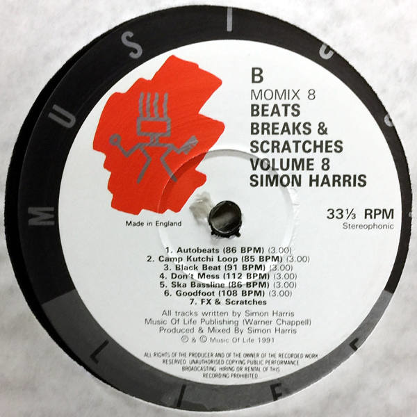 Simon Harris-Beats,Breaks & Scratches Volume 8_d