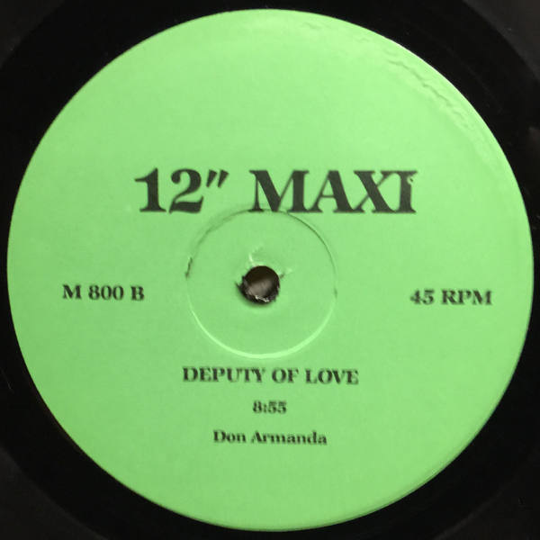 Up Front-Don Armanda-Infatuation-Deputy Of Love_Bside