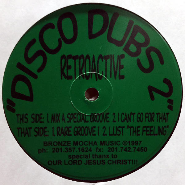 Retroactive-Disco Dubs 2_Bside