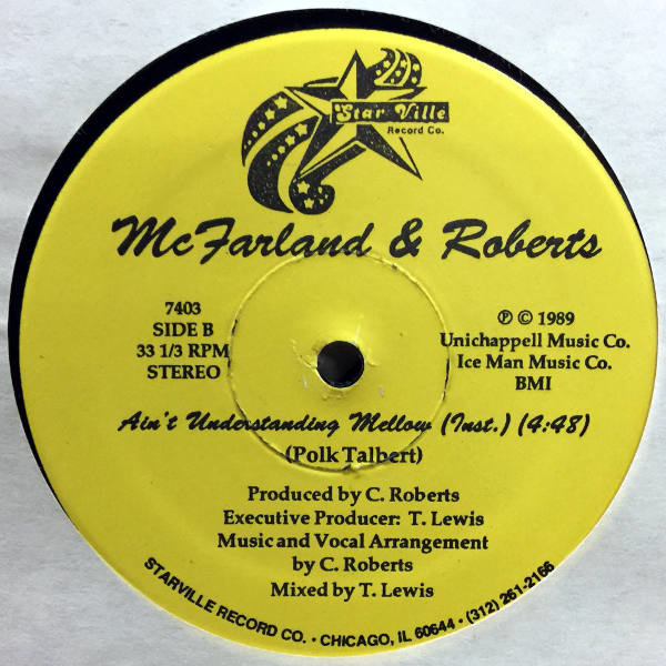 Jeanette McFarland & Roberts-Ain't Understanding Mellow_Bside