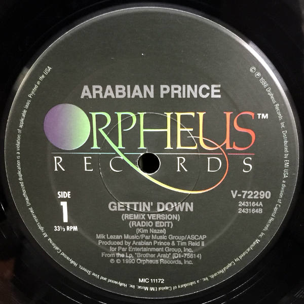 Arabian Prince-Gettin' Down/Dope Thang_3