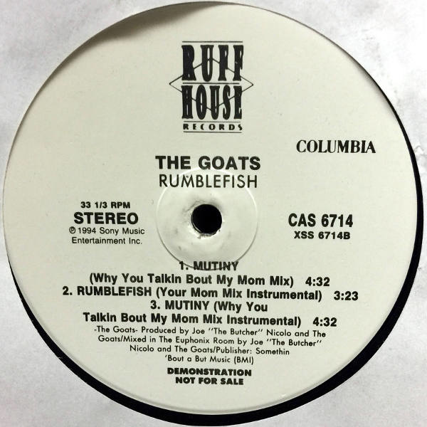 The Goats-Rumble Fish_Bside