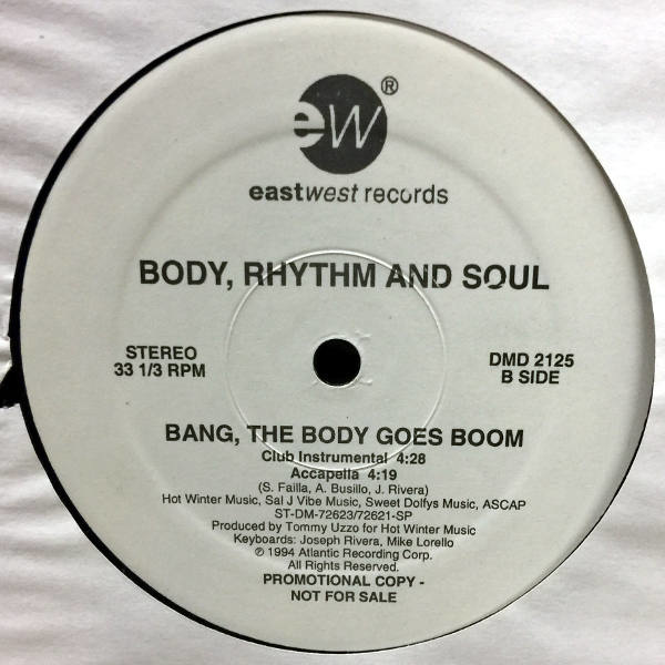 Body, Rhythm and Soul-Bang, The Body Goes Boom_bside