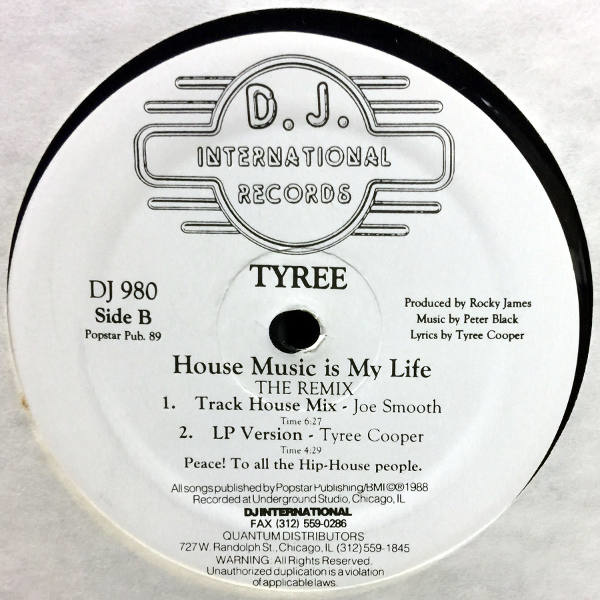 Tyree-House Music Is My Life (The Remix)_2