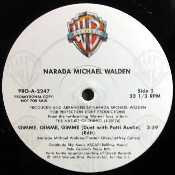 Narmada Michael Walden-Gimme, Gimme, Gimme_3