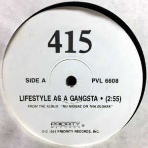 415-Lifestyle As A Gangsta