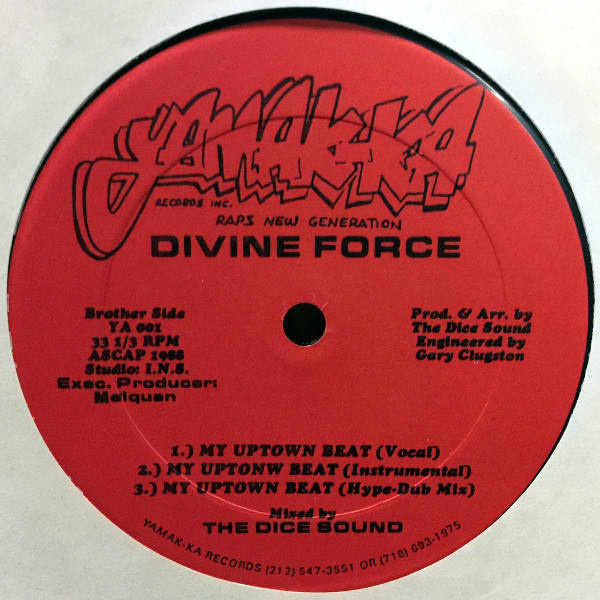 Divine Force-My Uptown Beat