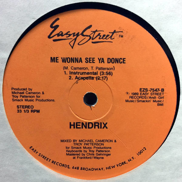 Hendrix-Me Wonna See Ya Donce_2