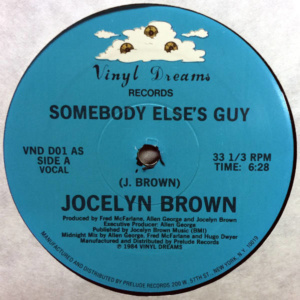 Jocelyn Brown-Somebody Else's Guy