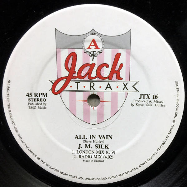 J. M. Silk-All In Vain