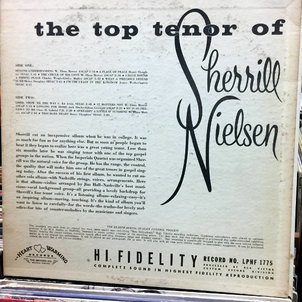 Sherrill Nielsen-The Top Tenor Of Sherrill Nielsen_2