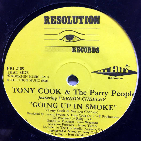 Tony Cook & The Party People-Going Up In Smoke