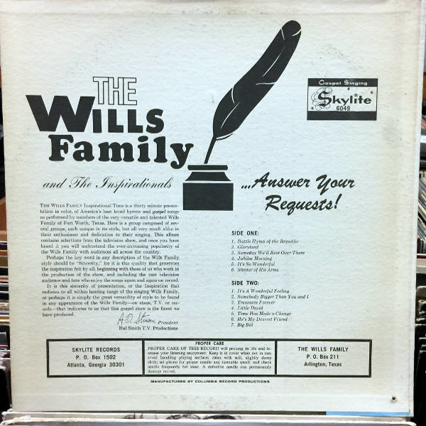 The Wills Family-Answer Your Requests!_2