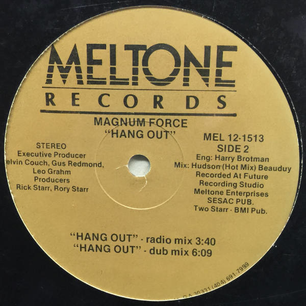 Magnum Force-Hang Out_Bside