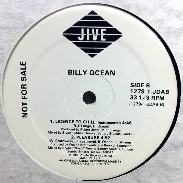 Billy Ocean-License To Chill_4