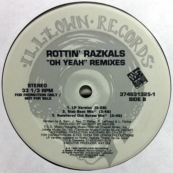 Rottin Razkals-Oh Yeah (Remixes)_Bside