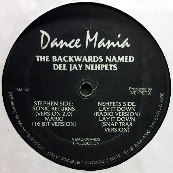 Dee Jay Nehpets-The Backwards Named