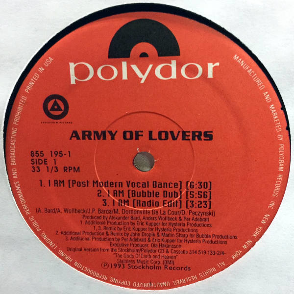 Army Of Lovers-I Am_3