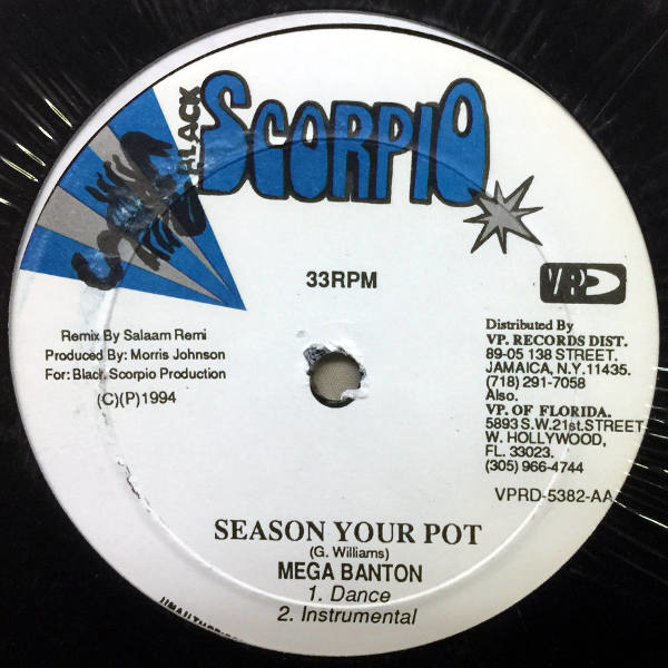 Mega Banton-Season Your Pot