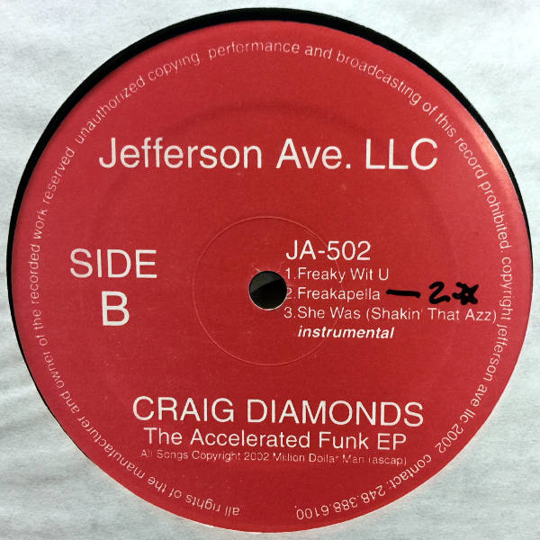 Craig Diamonds-The Accelerated Funk Ep_B