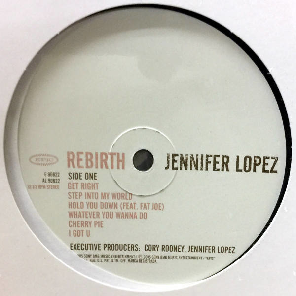 Jennifer Lopez – Rebirth アナログレコード LP - 洋楽