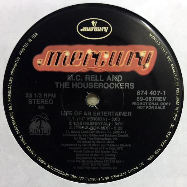 MC Rell & The Houserockers-Life Of An Entertainer_3