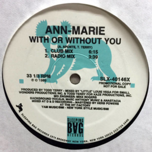 Ann-Marie-With Or Without You