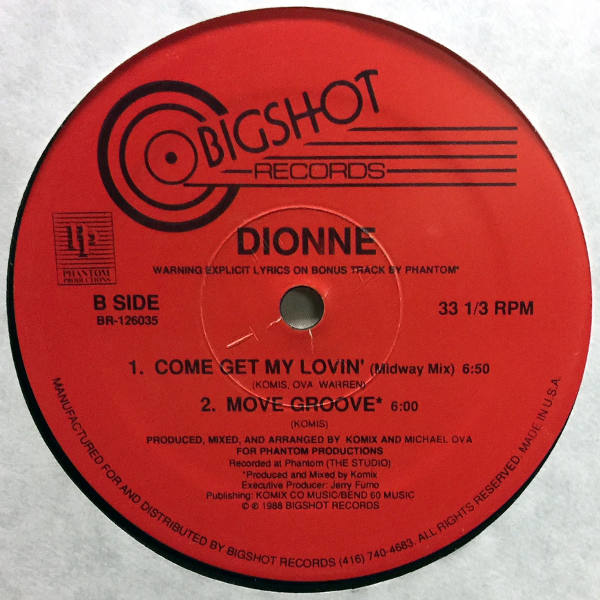 Dionne-Come Get My Lovin'_2