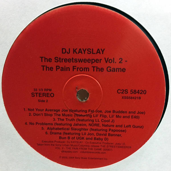 Dj Kayslay-The Streetsweeper Vol 2: The Pain From The Game_2
