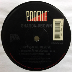 Sharon Brown-I Specialize In Love