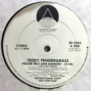 Teddy Pendergrass-Never Felt Like Dancin'