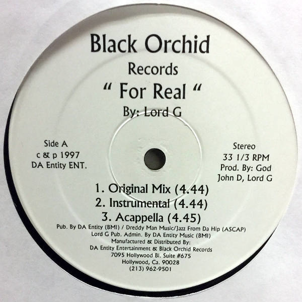 Lord G-For Real