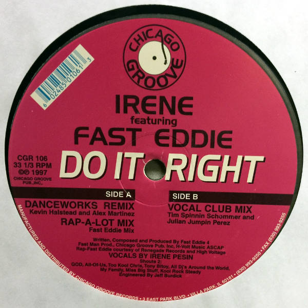 Irene Feat. Fast Eddie-Do It Right