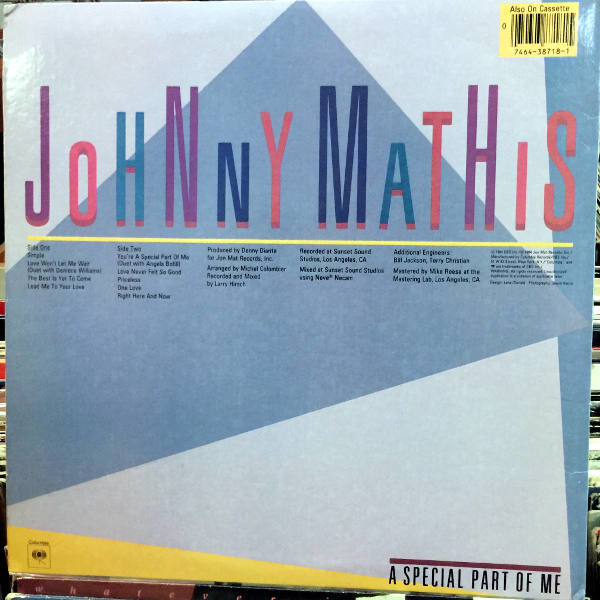 Johnny Mathis-A Special Part Of Me_2