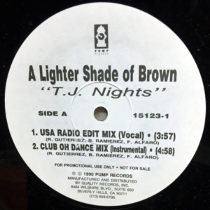 A Lighter Shade Of Brown-T.J. Nights